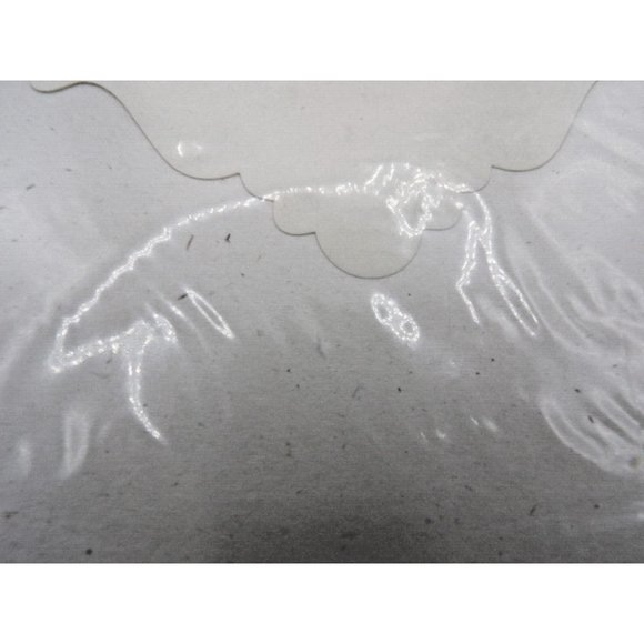 Cards & Envelopes 12 Matte White Cards Recycled Scalloped Matching Envelopes - Picture 3 of 3